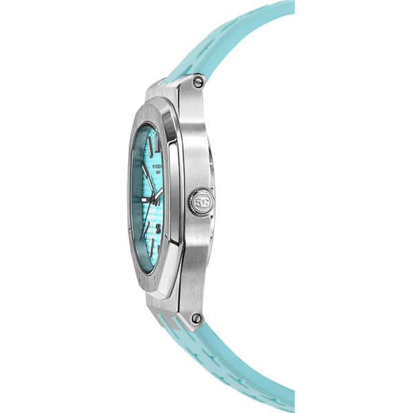 Genius Watch, Armbanduhr, smart collection, Griechenland, türkis, seitlich